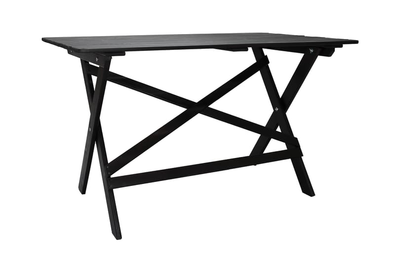 Matbord Utomhus Larios 126 cm - Svart - Utemöbler & utemiljö - Utebord & trädgårdsbord - Matbord utomhus