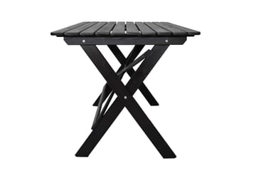 Matbord Utomhus Larios 126 cm - Svart - Utemöbler & utemiljö - Utebord & trädgårdsbord - Matbord utomhus