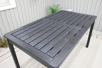 Matbord Utomhus Olivio 135x77 cm - Svart - Utemöbler & utemiljö - Utebord & trädgårdsbord - Matbord utomhus
