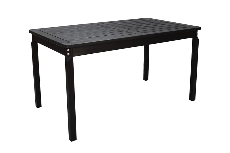 Matbord Utomhus Olivio 135x77 cm - Svart - Utemöbler & utemiljö - Utebord & trädgårdsbord - Matbord utomhus