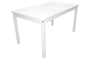 Matbord Utomhus Olivo Fasta 135 cm Vit - Utemöbler & utemiljö - Utebord & trädgårdsbord - Matbord utomhus