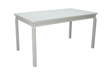Matbord Utomhus Olivo Fasta 135 cm Vit - Utemöbler & utemiljö - Utebord & trädgårdsbord - Matbord utomhus