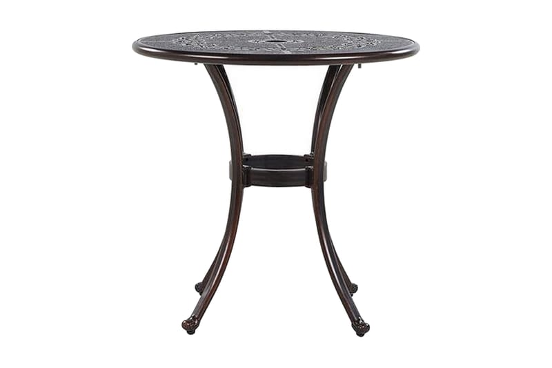Matbord Utomhus Radogna 65 cm Rund - Brun - Utemöbler & utemiljö - Utebord & trädgårdsbord - Matbord utomhus
