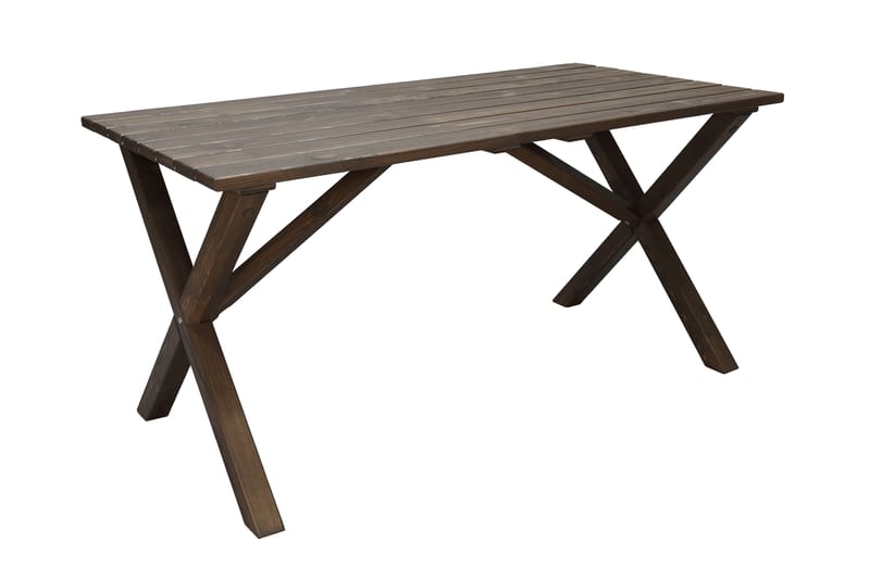 Matbord Utomhus Scottsdale 150 cm - Brun - Utemöbler & utemiljö - Utebord & trädgårdsbord - Matbord utomhus
