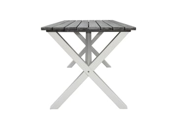 Matbord Utomhus Scottsdale 150 cm Grå/Vit - KWA - Utemöbler & utemiljö - Utebord & trädgårdsbord - Matbord utomhus