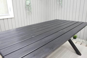 Matbord Utomhus Scottsdale 150 cm Kaffesvart - Kaffesvart - Utemöbler & utemiljö - Utebord & trädgårdsbord - Matbord utomhus