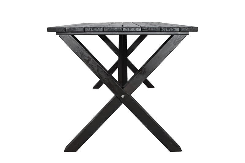 Matbord Utomhus Scottsdale 150 cm Kaffesvart - Kaffesvart - Utemöbler & utemiljö - Utebord & trädgårdsbord - Matbord utomhus