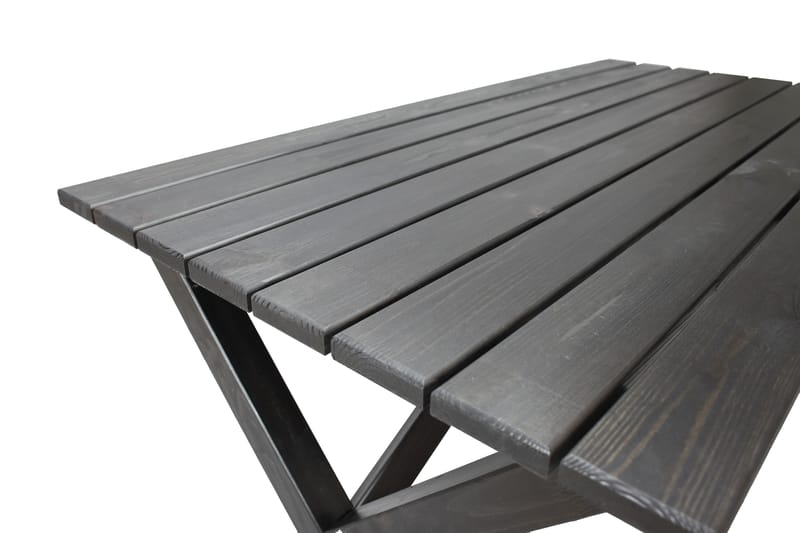 Matbord Utomhus Scottsdale 150 cm Kaffesvart - Kaffesvart - Utemöbler & utemiljö - Utebord & trädgårdsbord - Matbord utomhus