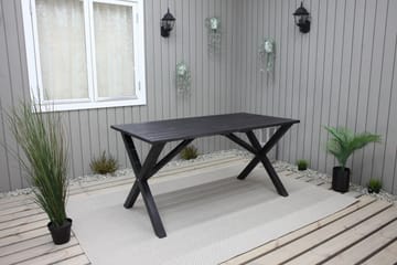 Matbord Utomhus Scottsdale 150 cm Kaffesvart - Kaffesvart - Utemöbler & utemiljö - Utebord & trädgårdsbord - Matbord utomhus