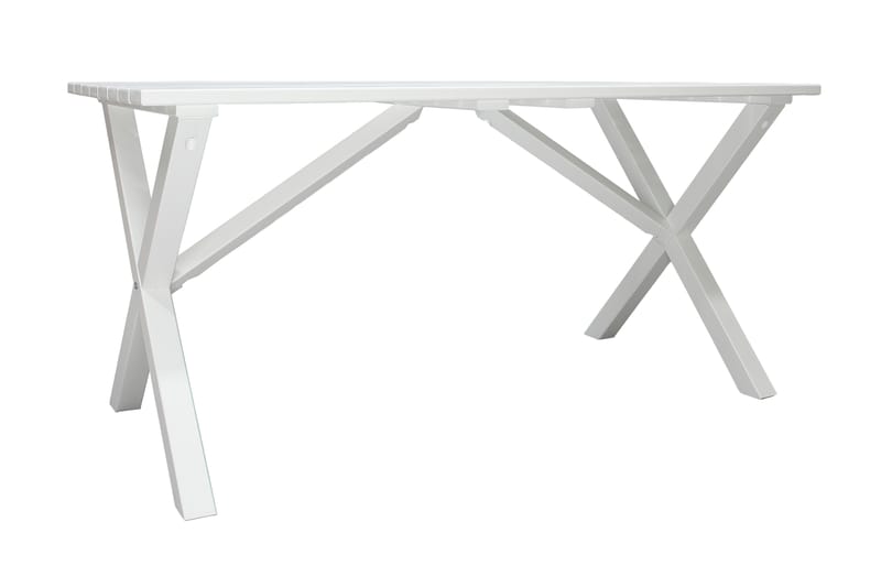 Matbord Utomhus Scottsdale 150x77 cm Vit - KWA - Utemöbler & utemiljö - Utebord & trädgårdsbord - Matbord utomhus