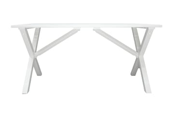 Matbord Utomhus Scottsdale 150x77 cm Vit - KWA - Utemöbler & utemiljö - Utebord & trädgårdsbord - Matbord utomhus