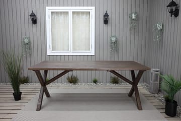 Matbord Utomhus Scottsdale 190 cm - Brun - Utemöbler & utemiljö - Utebord & trädgårdsbord - Matbord utomhus