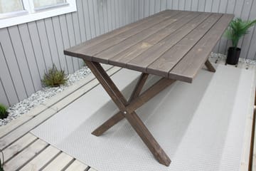 Matbord Utomhus Scottsdale 190 cm - Brun - Utemöbler & utemiljö - Utebord & trädgårdsbord - Matbord utomhus