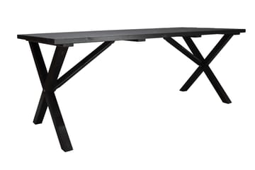 Matbord Utomhus Scottsdale 190 cm Svart - KWA - Utemöbler & utemiljö - Utebord & trädgårdsbord - Matbord utomhus