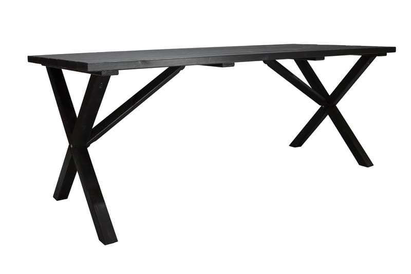 Matbord Utomhus Scottsdale 190 cm Svart - KWA - Utemöbler & utemiljö - Utebord & trädgårdsbord - Matbord utomhus