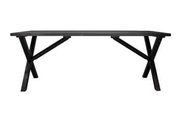 Matbord Utomhus Scottsdale 190 cm Svart - KWA - Utemöbler & utemiljö - Utebord & trädgårdsbord - Matbord utomhus