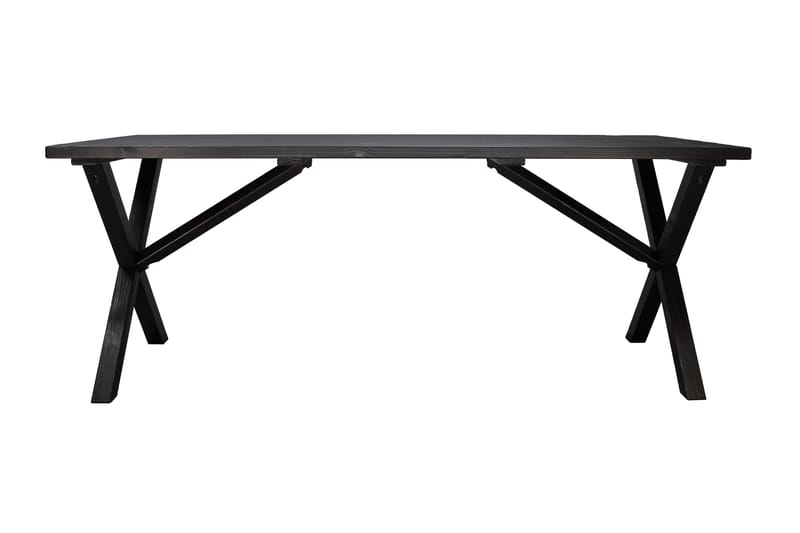 Matbord Utomhus Scottsdale 190 cm Svart - KWA - Utemöbler & utemiljö - Utebord & trädgårdsbord - Matbord utomhus