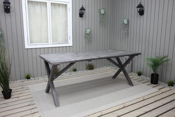 Matbord Utomhus Scottsdale Fasta 190 cm - Grå - Utemöbler & utemiljö - Utebord & trädgårdsbord - Matbord utomhus