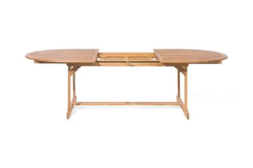 Maui Trädgårdsbord 220 cm - Trä/Natur - Utemöbler & utemiljö - Utebord & trädgårdsbord - Matbord utomhus