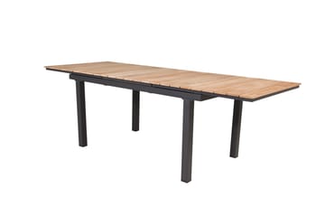 Mexico Förlängningsbart Matbord Utomhus 160-240 cm Brun/Svart - Venture Home - Utemöbler & utemiljö - Utebord & trädgårdsbord - Matbord utomhus