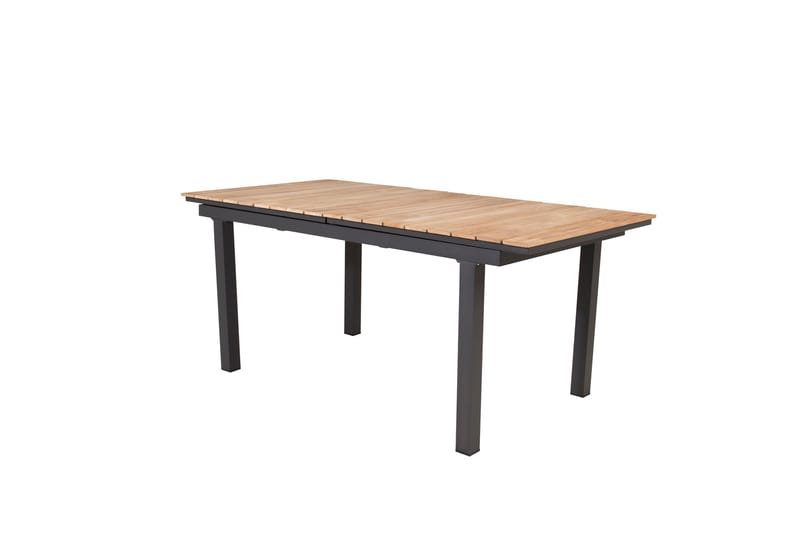 Mexico Förlängningsbart Matbord Utomhus 160-240 cm Brun/Svart - Venture Home - Utemöbler & utemiljö - Utebord & trädgårdsbord - Matbord utomhus