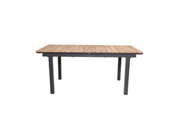 Mexico Förlängningsbart Matbord Utomhus 160-240 cm Brun/Svart - Venture Home - Utemöbler & utemiljö - Utebord & trädgårdsbord - Matbord utomhus