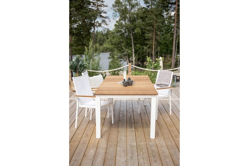 Mexico Matbord Utomhus 200 cm - Brun/Beige - Utemöbler & utemiljö - Utebord & trädgårdsbord - Matbord utomhus