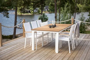 Mexico Matbord Utomhus 200 cm - Brun/Beige - Utemöbler & utemiljö - Utebord & trädgårdsbord - Matbord utomhus