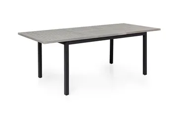 Monaco Förlängningsbart Matbord 152-210x90 cm - Svart / Grå - Utemöbler & utemiljö - Utebord & trädgårdsbord - Matbord utomhus