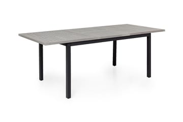 Monaco Förlängningsbart Matbord 152-210x90 cm - Svart / Grå - Utemöbler & utemiljö - Utebord & trädgårdsbord - Matbord utomhus