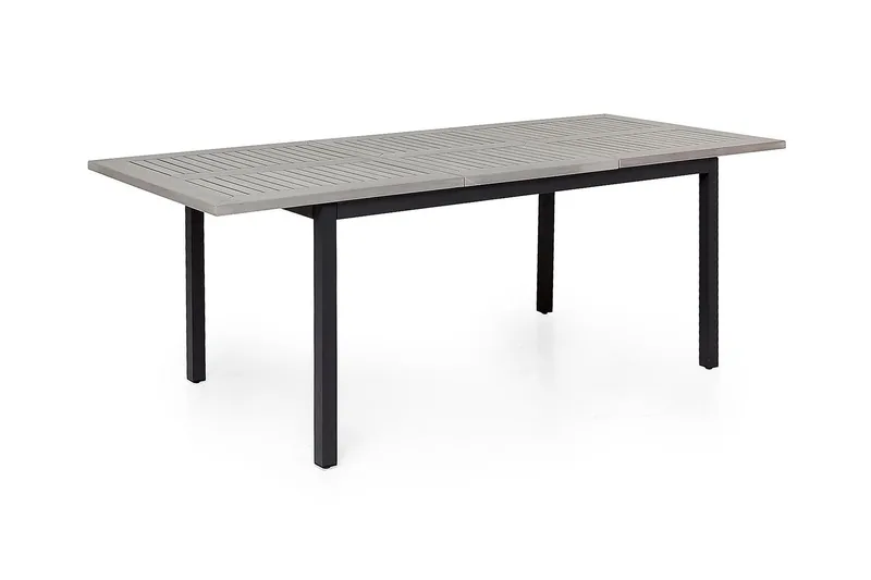 Monaco Förlängningsbart Matbord 152-210x90 cm - Svart / Grå - Utemöbler & utemiljö - Utebord & trädgårdsbord - Matbord utomhus
