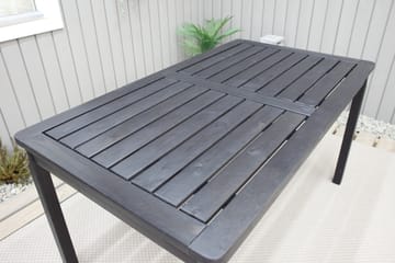 Olivio Matbord Utomhus 135x77 cm - Svart - Utemöbler & utemiljö - Utebord & trädgårdsbord - Matbord utomhus
