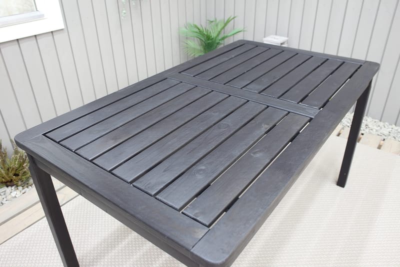 Olivio Matbord Utomhus 135x77 cm - Svart - Utemöbler & utemiljö - Utebord & trädgårdsbord - Matbord utomhus