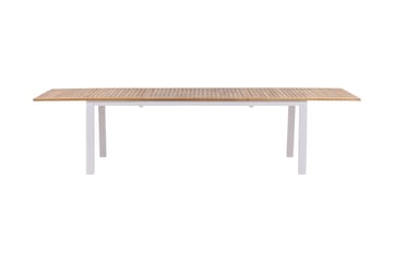 Panama Förlängningsbart Matbord Utomhus 224-324 cm - Teak/Vit - Utemöbler & utemiljö - Utebord & trädgårdsbord - Matbord utomhus