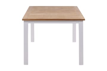 Panama Förlängningsbart Matbord Utomhus 224-324 cm - Teak/Vit - Utemöbler & utemiljö - Utebord & trädgårdsbord - Matbord utomhus