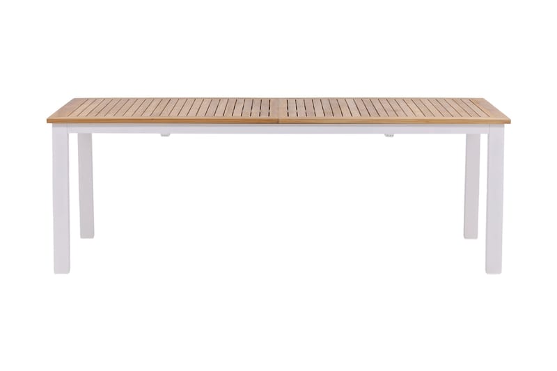 Panama Förlängningsbart Matbord Utomhus 224-324 cm - Teak/Vit - Utemöbler & utemiljö - Utebord & trädgårdsbord - Matbord utomhus