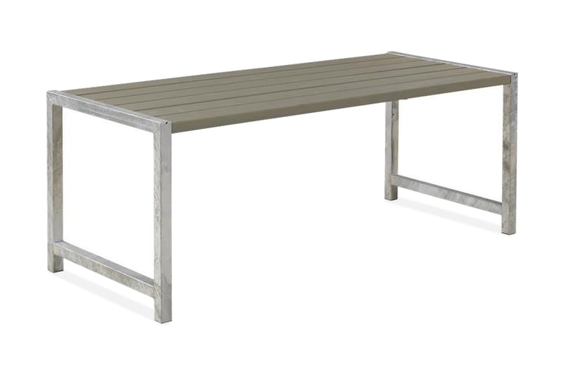 PLUS Melvin Plankbord 186 cm - Gråbrun - Matbord utomhus
