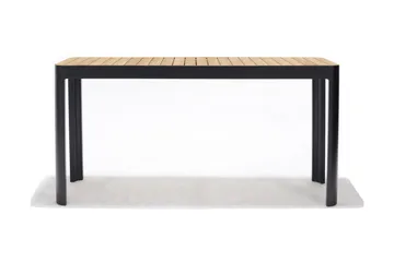 Portals Matbord Utomhus 143 cm - Svart/Trä - Utemöbler & utemiljö - Utebord & trädgårdsbord - Matbord utomhus
