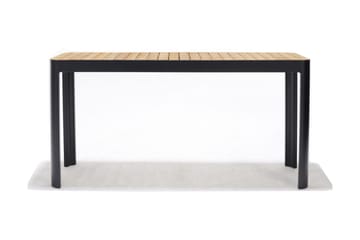 Portals Matbord Utomhus 143 cm - Svart/Trä - Utemöbler & utemiljö - Utebord & trädgårdsbord - Matbord utomhus