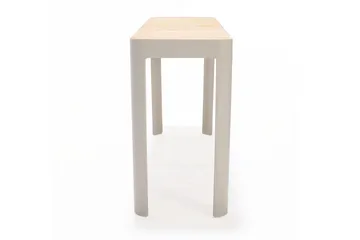 Portals Matbord Utomhus 143 cm - Vit/trä - Utemöbler & utemiljö - Utebord & trädgårdsbord - Matbord utomhus