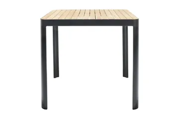 Portals Utebord 95 cm - Svart/Trä - Utemöbler & utemiljö - Utebord & trädgårdsbord - Matbord utomhus