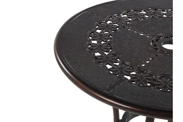 Radogna Matbord Utomhus 65 cm Rund - Brun - Utemöbler & utemiljö - Utebord & trädgårdsbord - Matbord utomhus