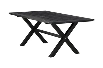 Rives Matbord Utomhus 200 cm - Svart - Utemöbler & utemiljö - Utebord & trädgårdsbord - Matbord utomhus