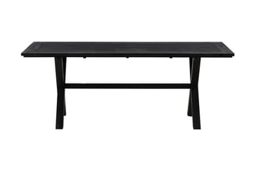 Rives Matbord Utomhus 200 cm - Svart - Utemöbler & utemiljö - Utebord & trädgårdsbord - Matbord utomhus