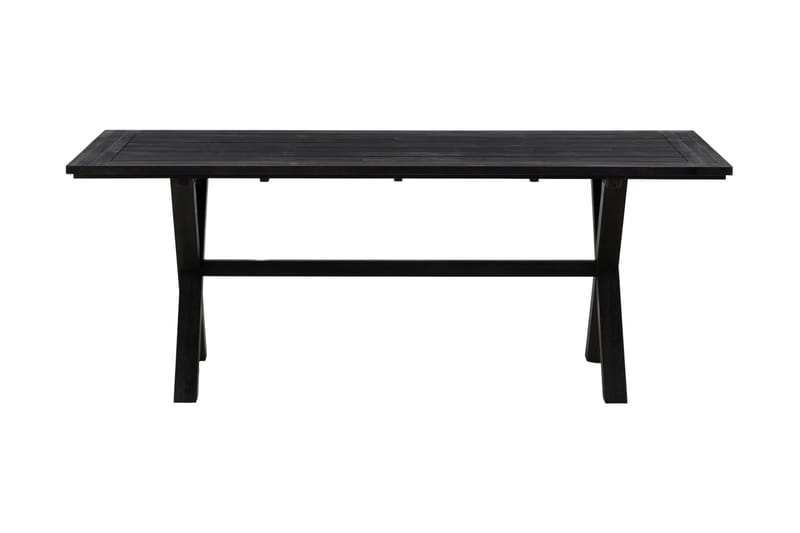 Rives Matbord Utomhus 200 cm - Svart - Utemöbler & utemiljö - Utebord & trädgårdsbord - Matbord utomhus