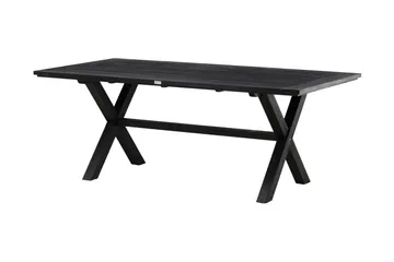 Rives Matbord Utomhus 200 cm - Svart - Utemöbler & utemiljö - Utebord & trädgårdsbord - Matbord utomhus