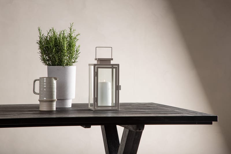 Rives Matbord Utomhus 200 cm - Svart - Utemöbler & utemiljö - Utebord & trädgårdsbord - Matbord utomhus