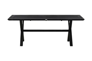 Rives Matbord Utomhus 200 cm - Svart - Utemöbler & utemiljö - Utebord & trädgårdsbord - Matbord utomhus