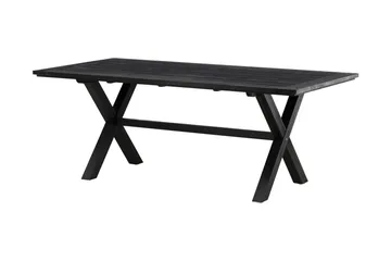 Rives Matbord Utomhus 200 cm - Svart - Utemöbler & utemiljö - Utebord & trädgårdsbord - Matbord utomhus
