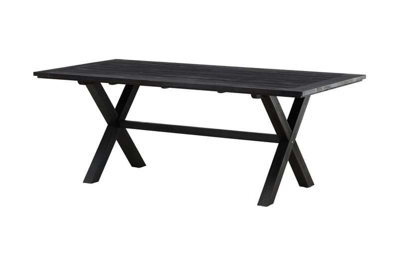 Rives Matbord Utomhus 200 cm - Svart - Utemöbler & utemiljö - Utebord & trädgårdsbord - Matbord utomhus